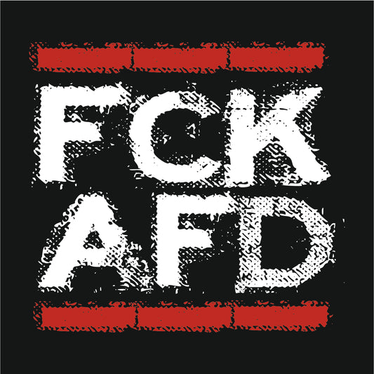 5er Set Aufkleber "FCK AFD"