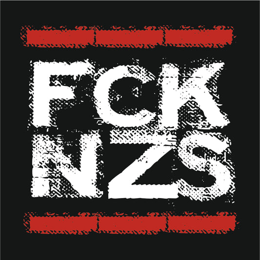 5er Set Aufkleber "FCK NZS"